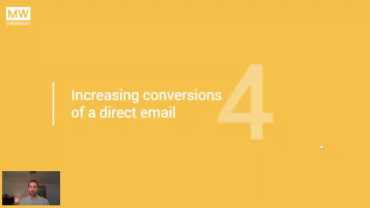 Increasing direct email conversions