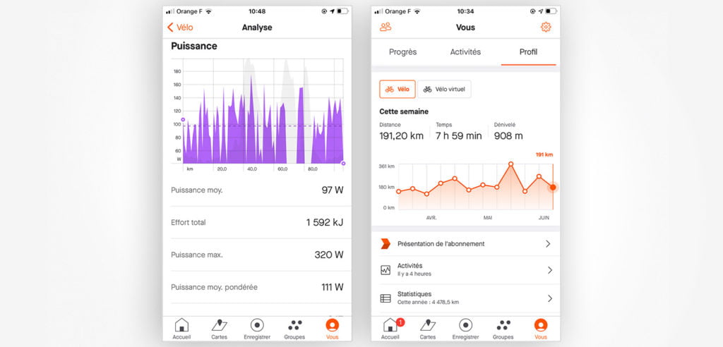 Objective analysis of a person's performance can motivate them to improve and engage even more with the app. Strava connects people emotionally to tracking activities and monitoring personal statistics using objective data analysis.